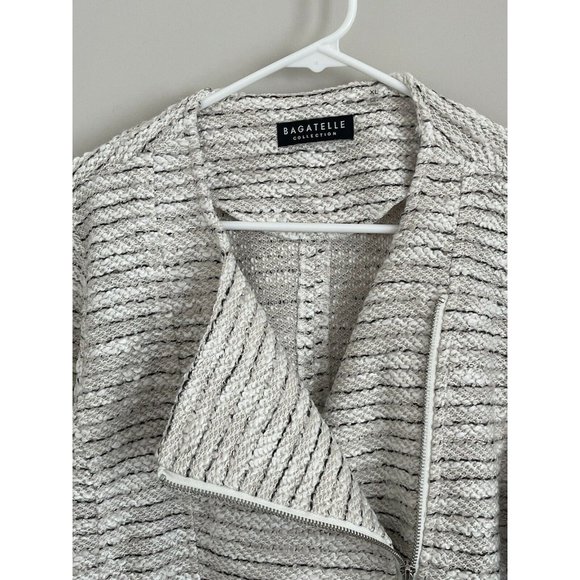 NWT Bagatelle Collection Asymmetrical Zip Jacket - XL - Picture 5 of 7